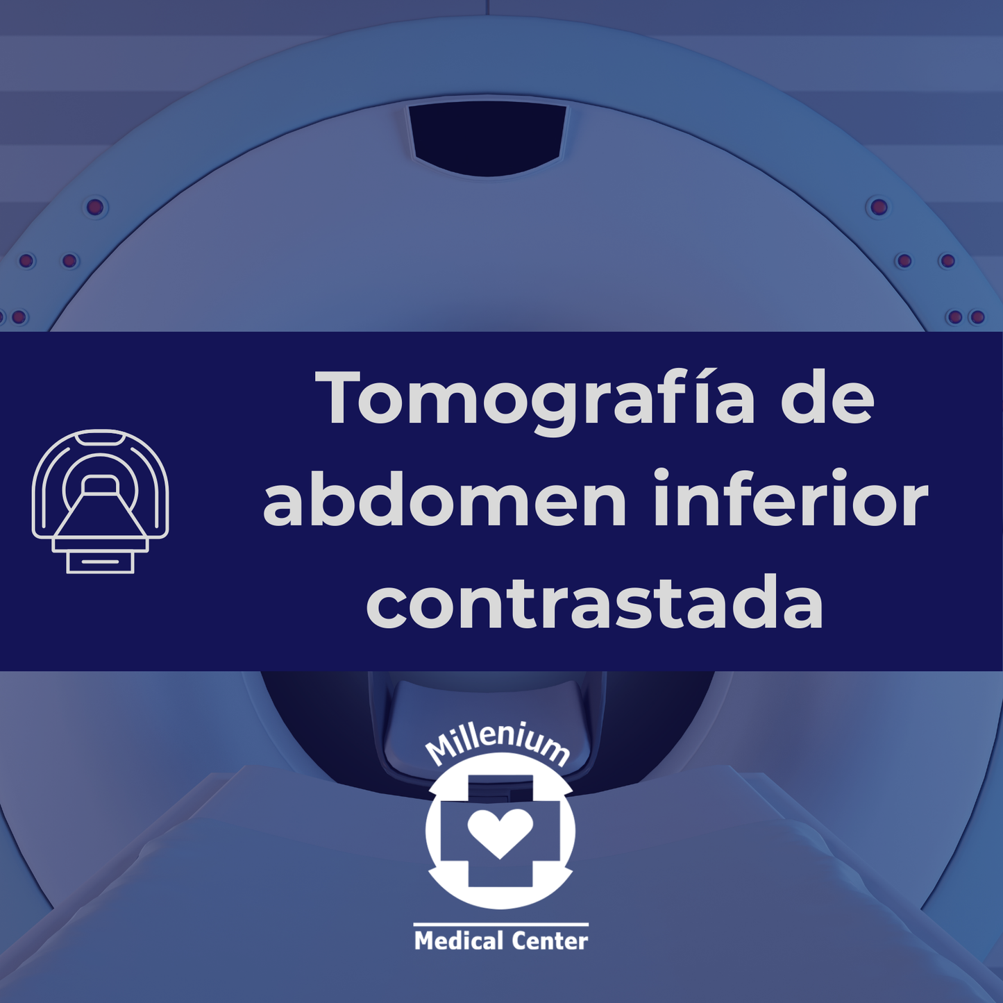 Tomografía Abdomen Inferior Contrastada
