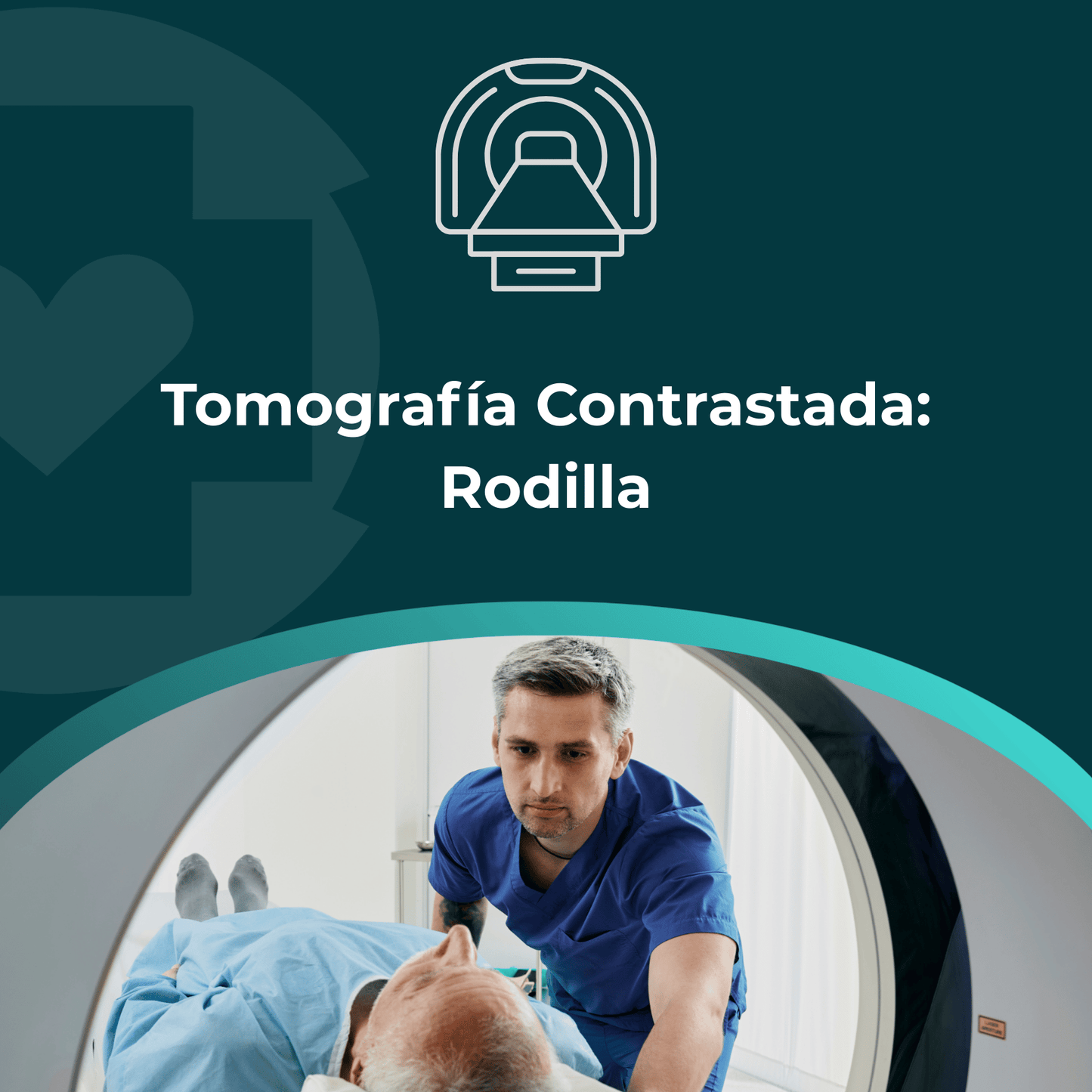Tomografía Contrastada: Rodilla