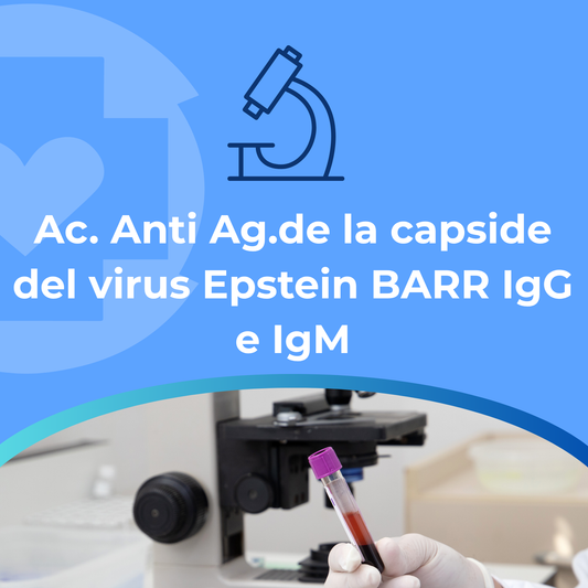 Ac. Anti Ag.de la capside del virus Epstein BARR IgG e IgM