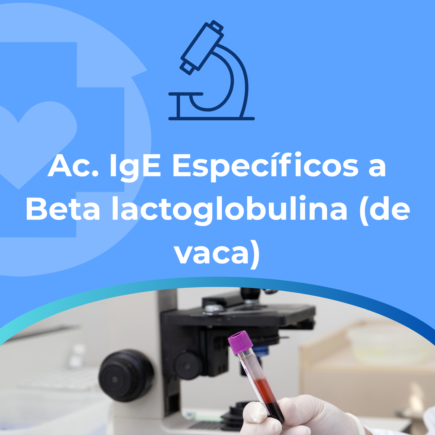 Ac. IgE Específicos a Beta lactoglobulina (de vaca)