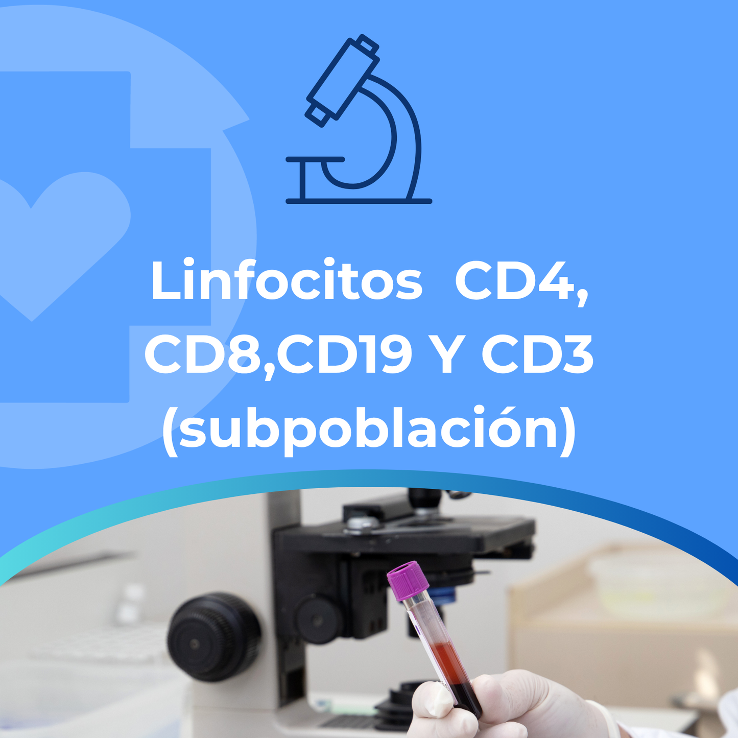 Linfocitos  CD4, CD8,CD19 Y CD3 (subpoblación)