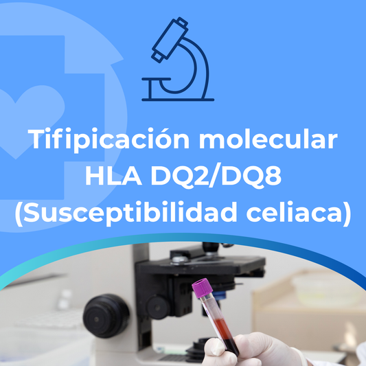 Tifipicación molecular HLA DQ2/DQ8 (Susceptibilidad celiaca)