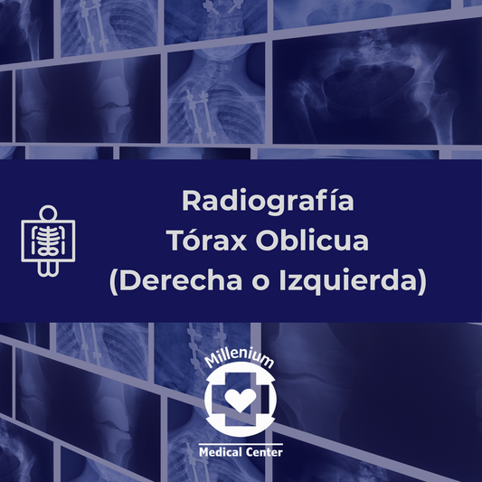Torax oblicua (derecha o izquierda)
