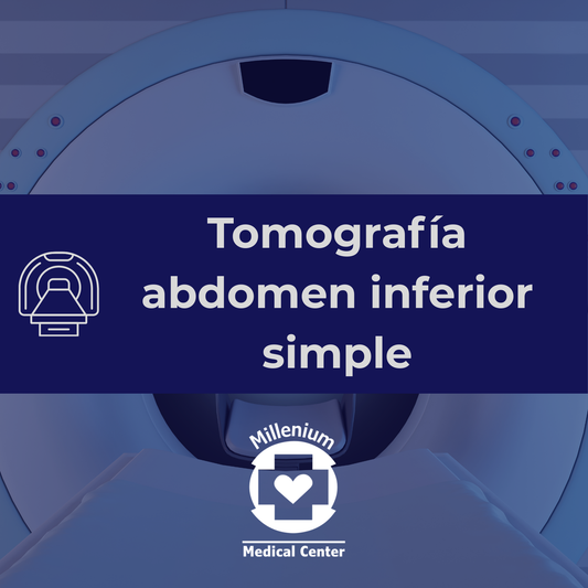Tomografía Abdomen Inferior Simple