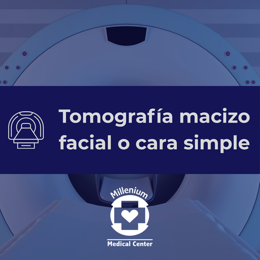 Tomgrafía Macizo Facial o Cara Simple