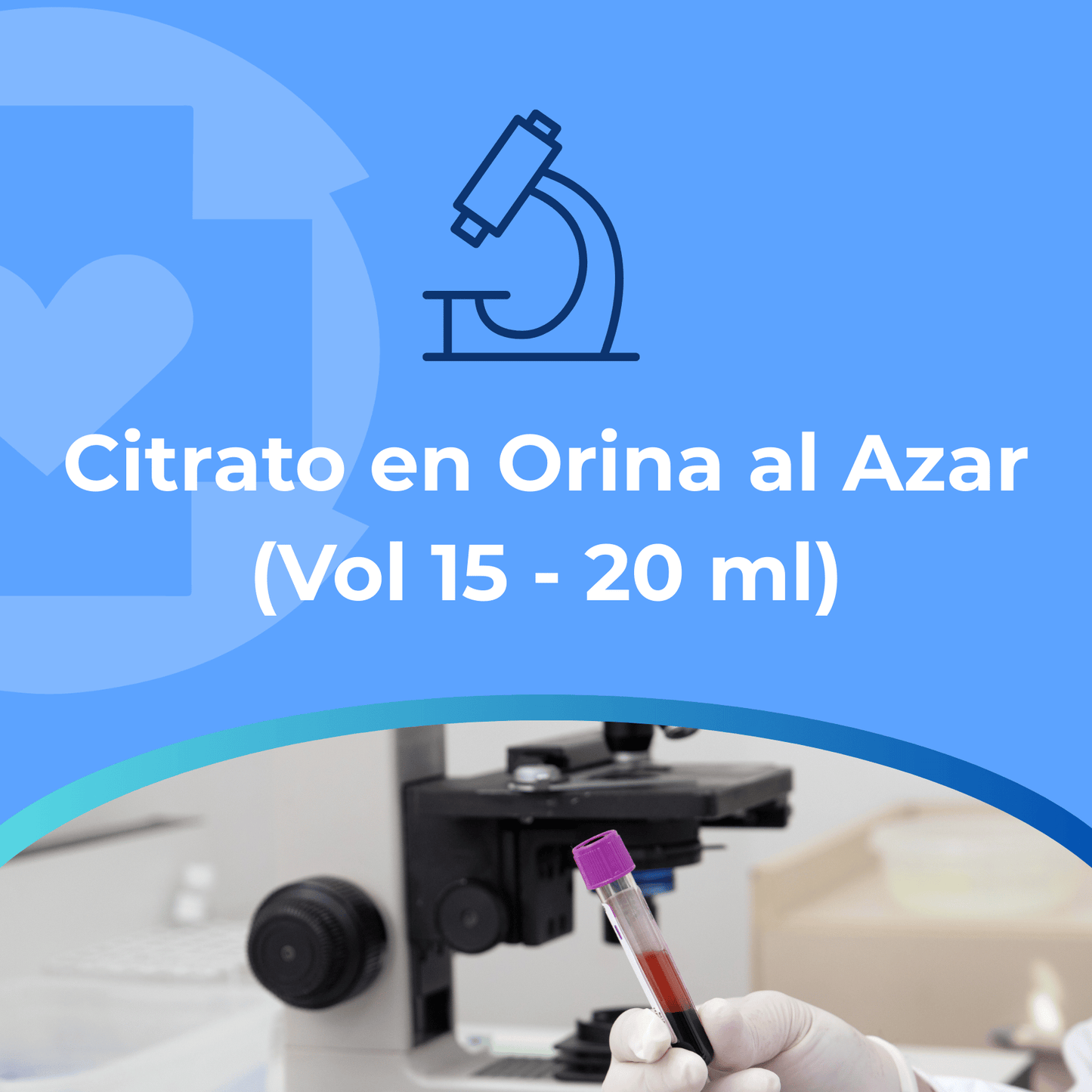 Citrato en Orina al Azar(vol 15 -20ml)