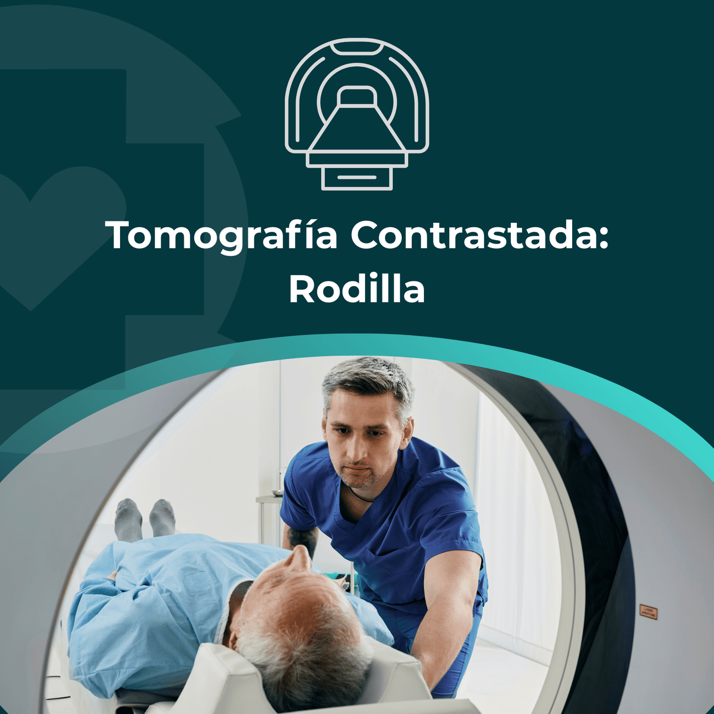 Tomografía Contrastada: Rodilla