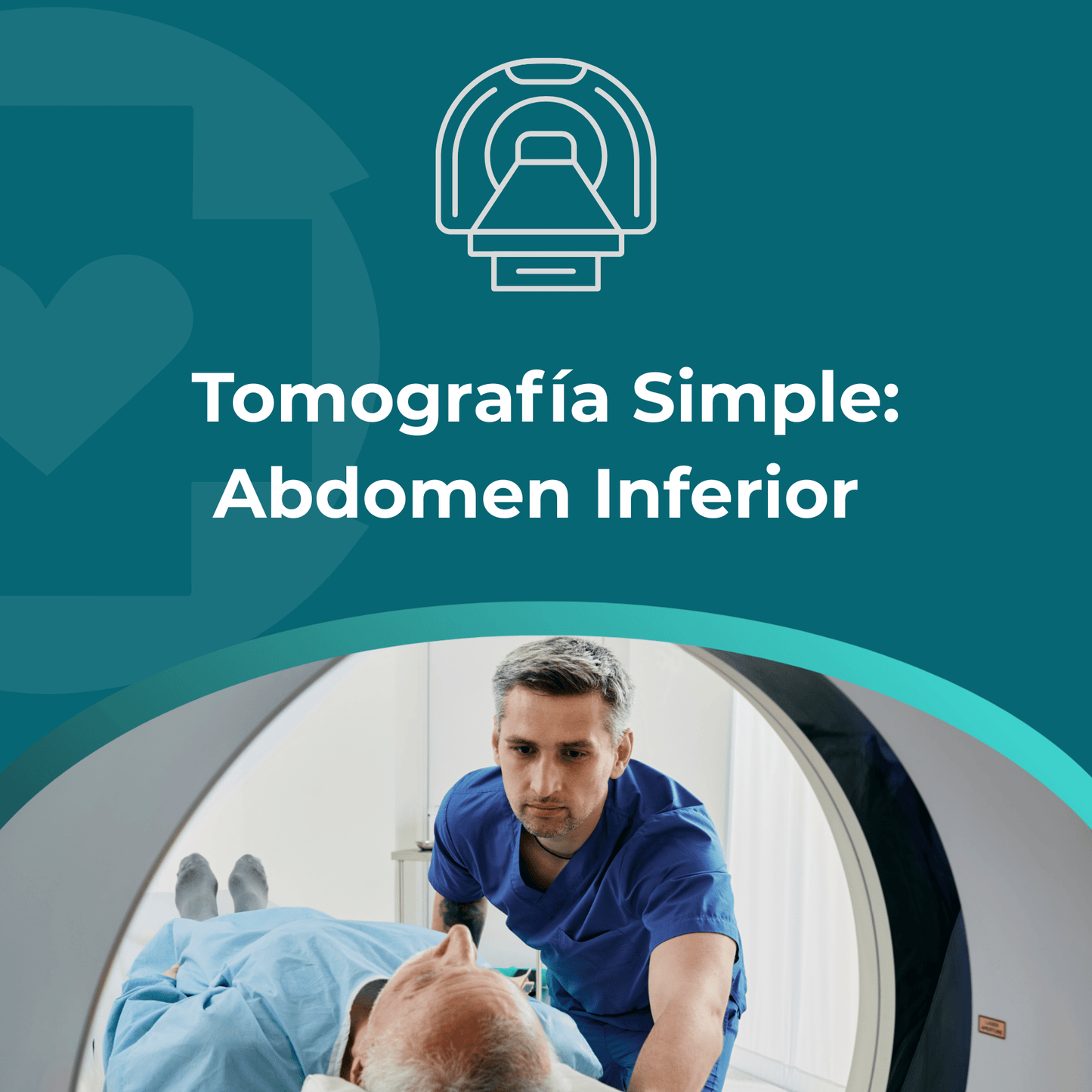 Tomografía Simple: Abdomen Inferior