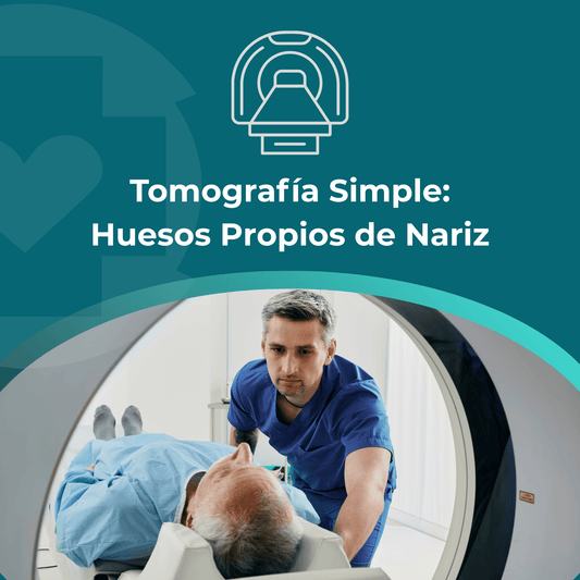Tomografía Simple: Huesos Propios de Nariz