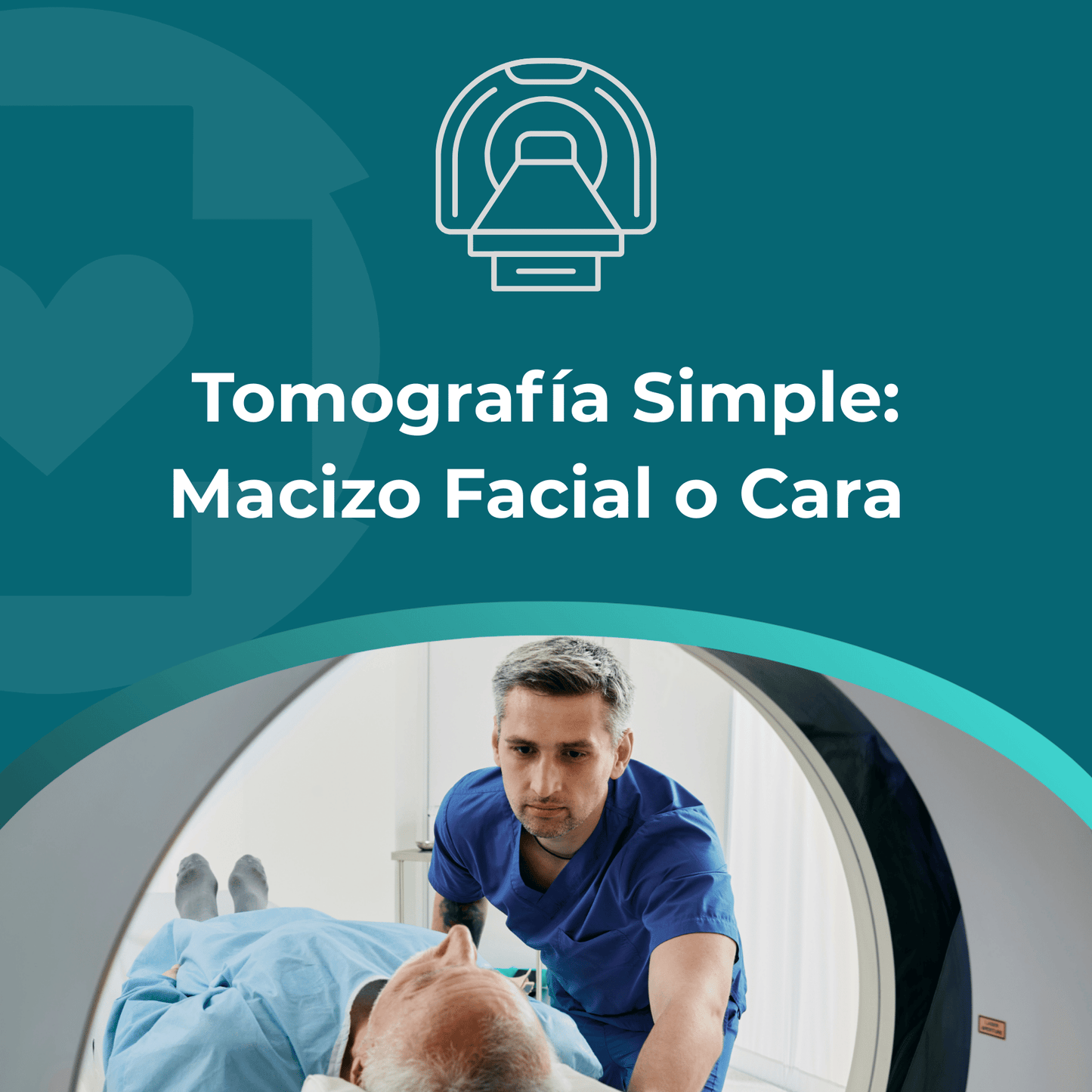 Tomografía Simple: Macizo Facial o Cara